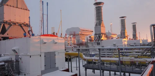 Lukoil compressor station in west Siberia