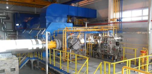 Gazprom pipeline compressor with active magnetic bearings