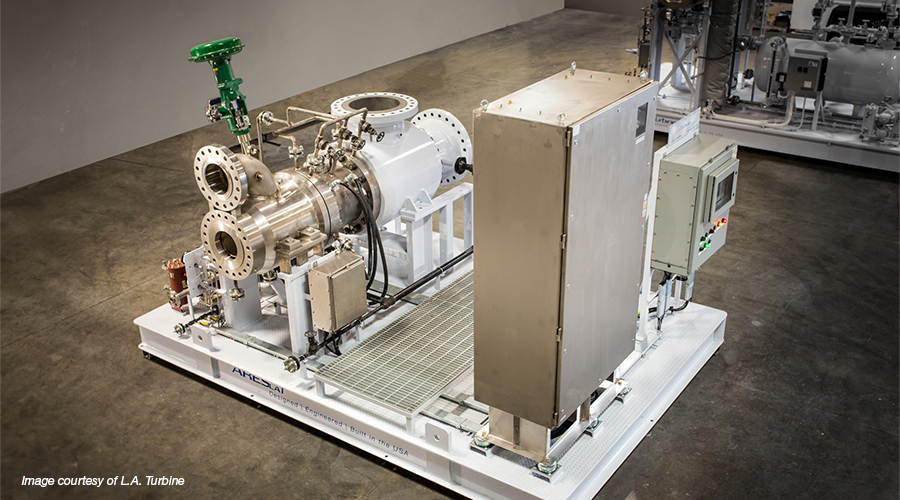 L.A. Turbine ARES AMB Turboexpander Compressor