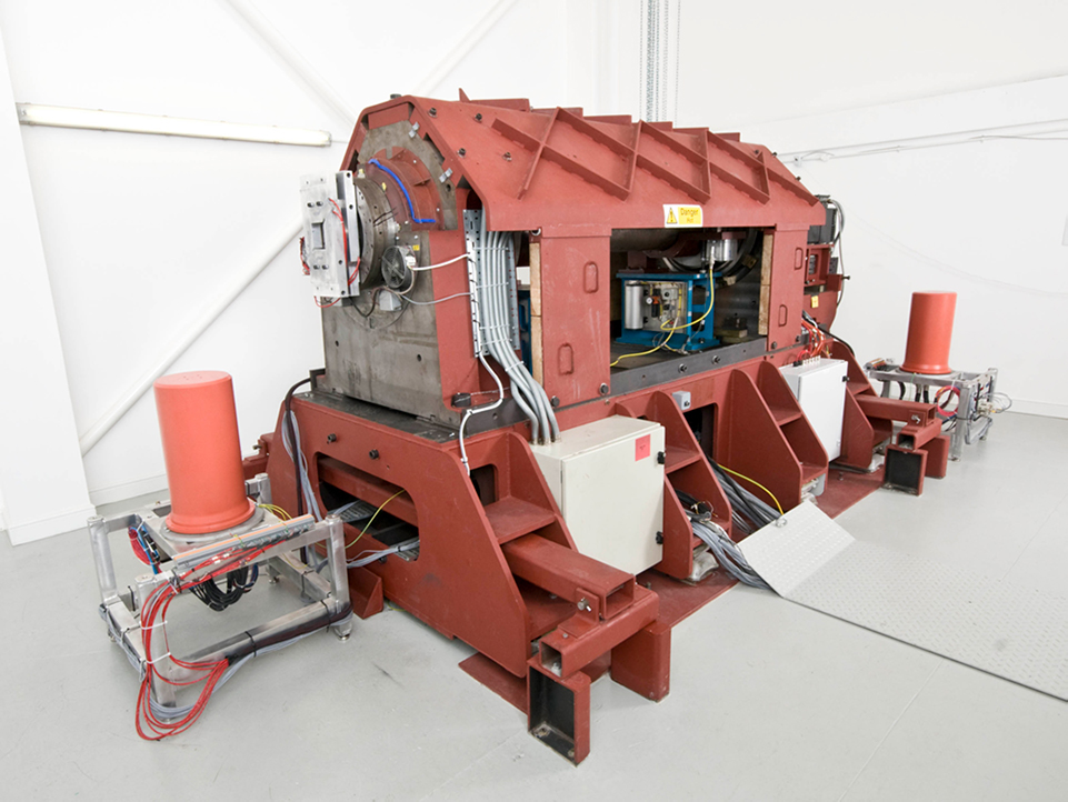 Waukesha Magnetic Bearings Red Rig for amb system testing