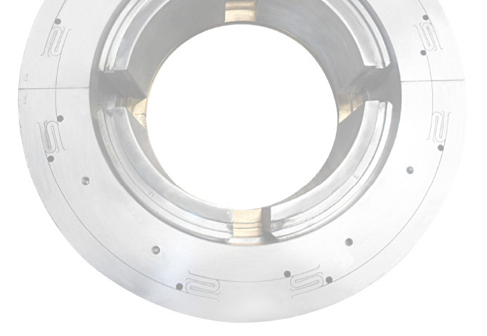 Four-pad tilt pad journal bearing with ISFD technology